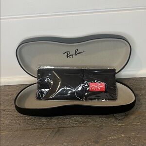 Ray-Ban Sleek Black Sunglass/Eyewear Case